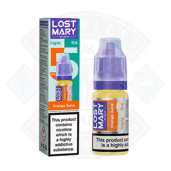 LOST MARY (5mg) Nic Salts E-Liquid 10ml
