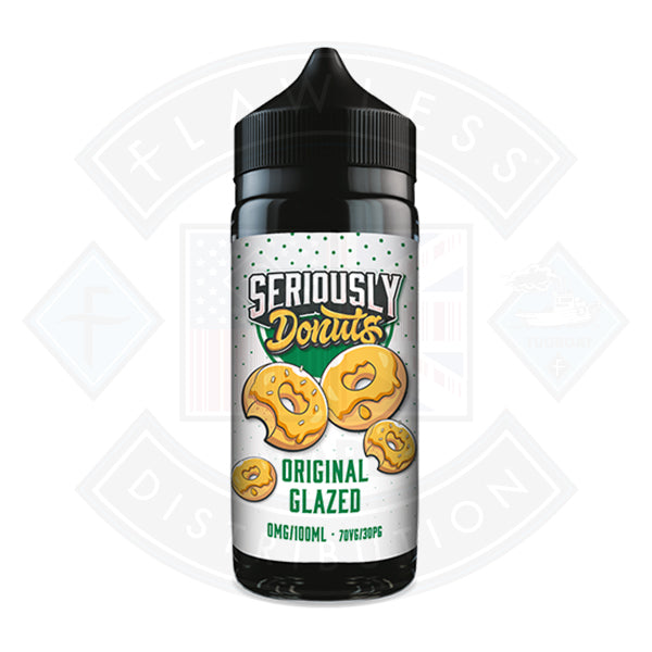 Doozy Vape Seriously Donuts Original Glazed 0mg 100ml Shortfill