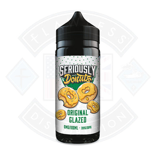 Doozy Vape Seriously Donuts Original Glazed 0mg 100ml Shortfill