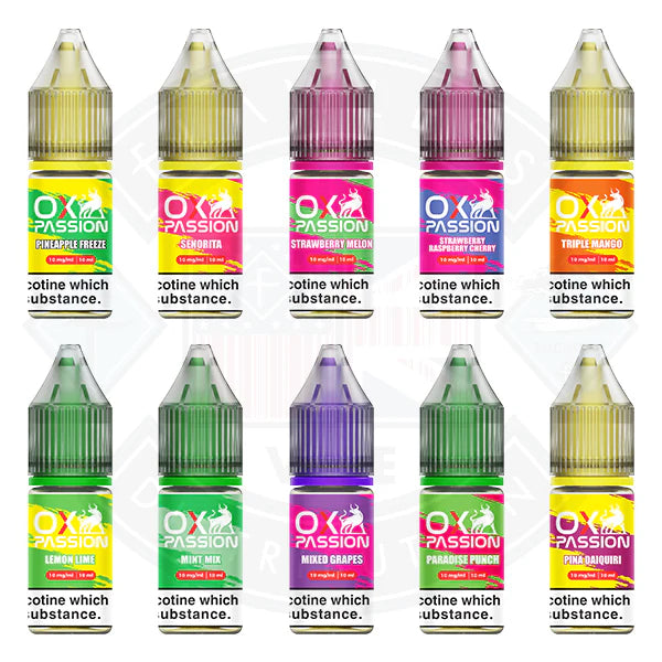 OX Passion (10mg) Nic Salt 10ml by Oxva