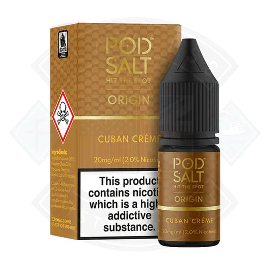 Pod Salt Origin - Cuban Creme 10ml