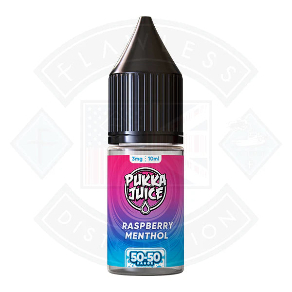 Pukka Juice 50/50 Raspberry Menthol 10ml