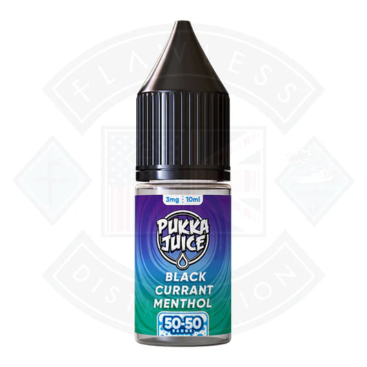 Pukka Juice 50/50 Blackcurrant Menthol 10ml