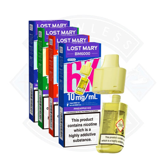 Lost Mary BM6000  Prefilled Pod 10mg