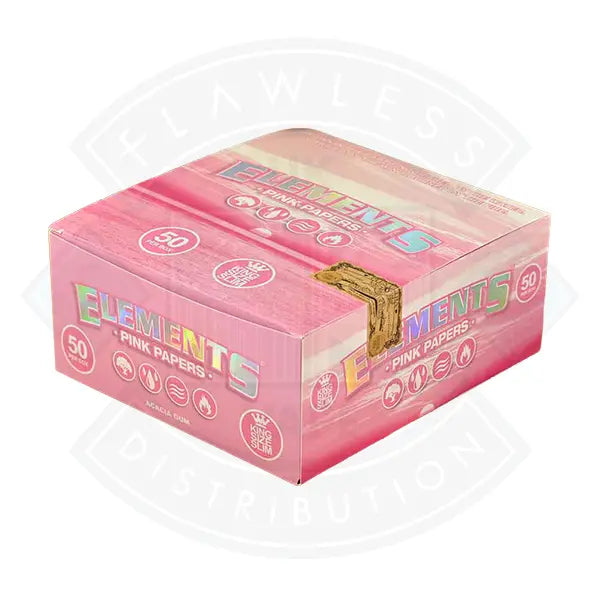Elements King Size Slim Rolling Papers (50 per box)