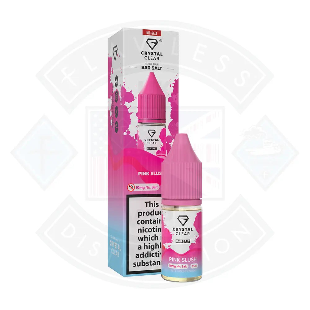 Crystal Clear Bar (10mg) Nic Salts 10ml