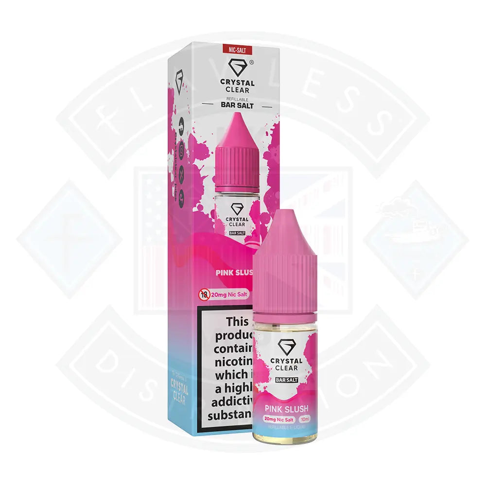 Crystal Clear Bar (20mg) Nic Salts 10ml