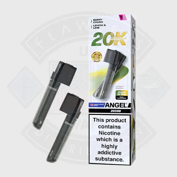 Vapes Bars Angel 20K Prefilled Vape Pods + Refill Container