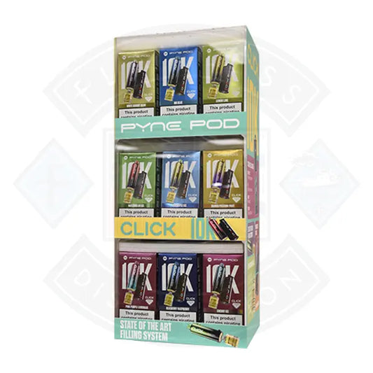 Pyne Pod Click 2+10 Counter Display Unit (45 Starter Kits Included)