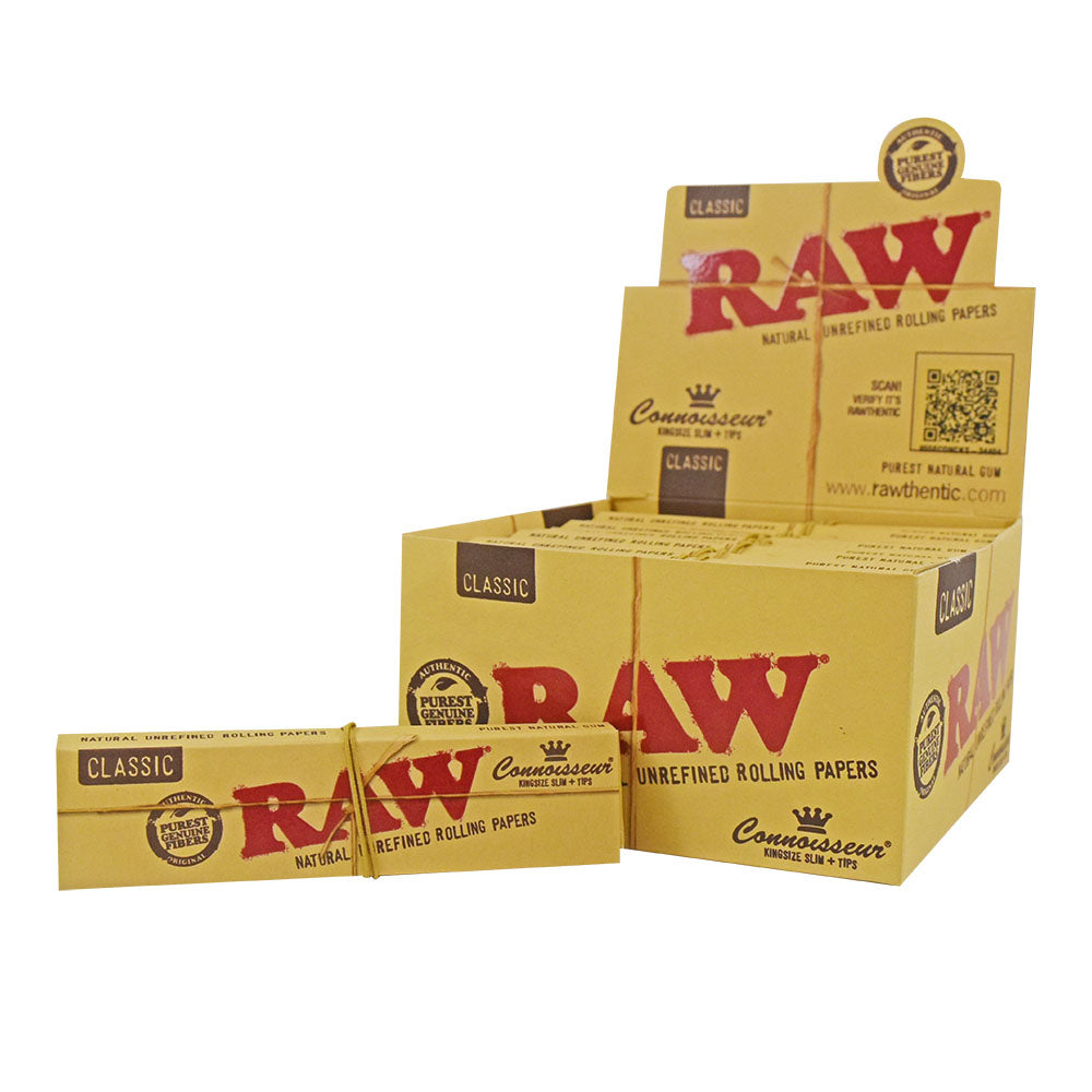 RAW Classic King Size Slim + Tips