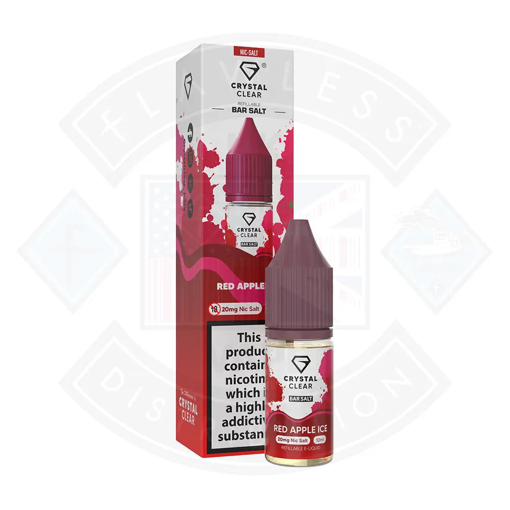 Crystal Clear Bar (20mg) Nic Salts 10ml