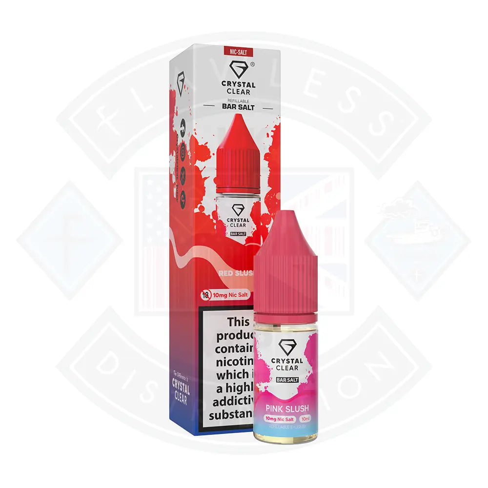 Crystal Clear Bar (10mg) Nic Salts 10ml