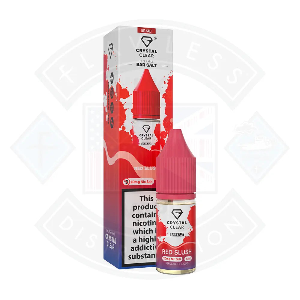 Crystal Clear Bar (20mg) Nic Salts 10ml