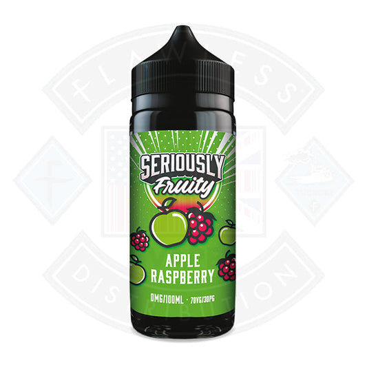 Doozy Vape Seriously Fruity Apple Raspberry 0mg 100ml Shortfill
