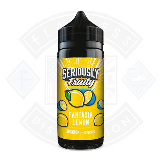 Doozy Vape Seriously Fruity Fantasia Lemon 0mg 100ml Shortfill