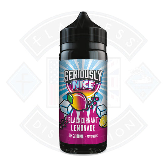 Doozy Vape Seriously Nice Blackcurrant Lemonade 0mg 100ml Shortfill