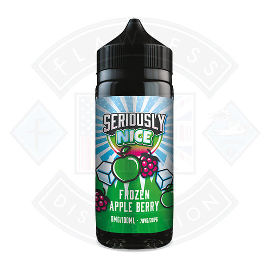 Doozy Vape Seriously Nice Frozen Apple Berry 0mg 100ml Shortfill