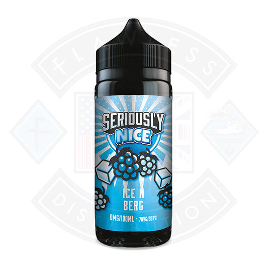Doozy Vape Seriously Nice Ice N Berg 0mg 100ml Shortfill