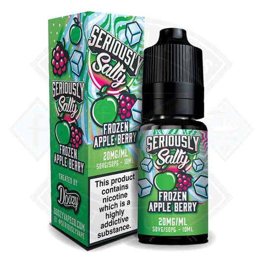 Doozy Vape Seriously Salty Frozen Apple Berry 10ml