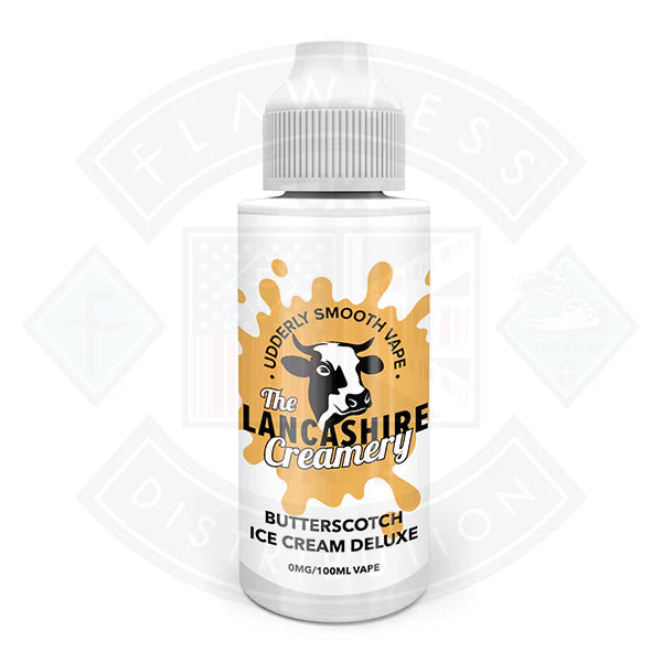 The Lancashire Creamery - 0mg 100ml Shortfill