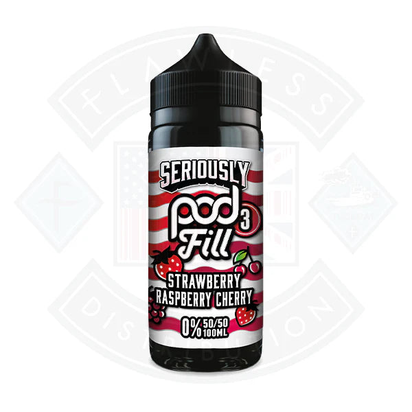 Doozy Vape Seriously Pod Fill 3 50/50 0mg 100ml Shortfill
