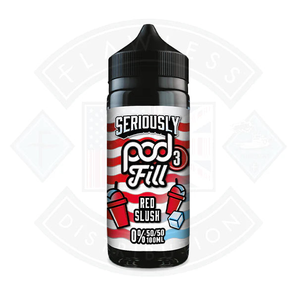 Doozy Vape Seriously Pod Fill 3 50/50 0mg 100ml Shortfill