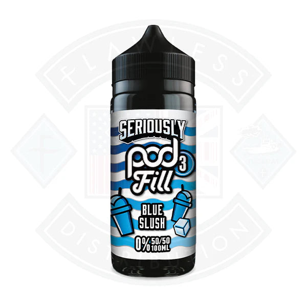 Doozy Vape Seriously Pod Fill 3 50/50 0mg 100ml Shortfill