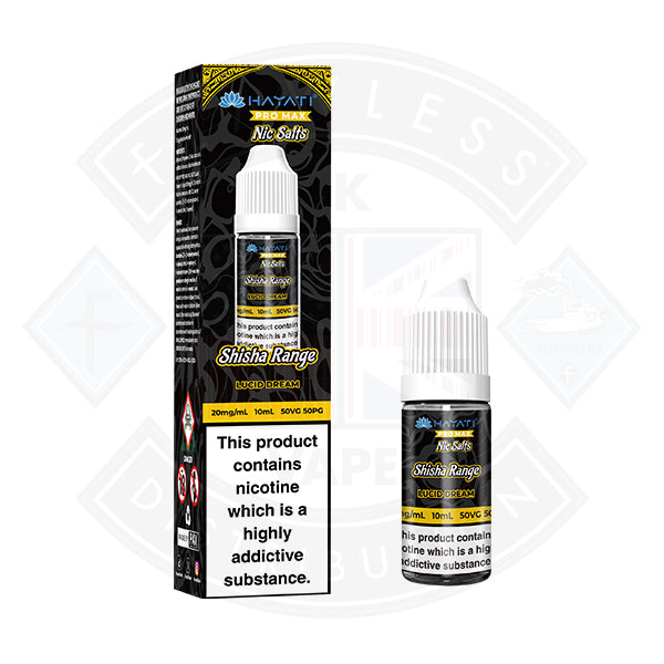 Hayati Pro Max Shisha Nic Salts 10ml (20mg)