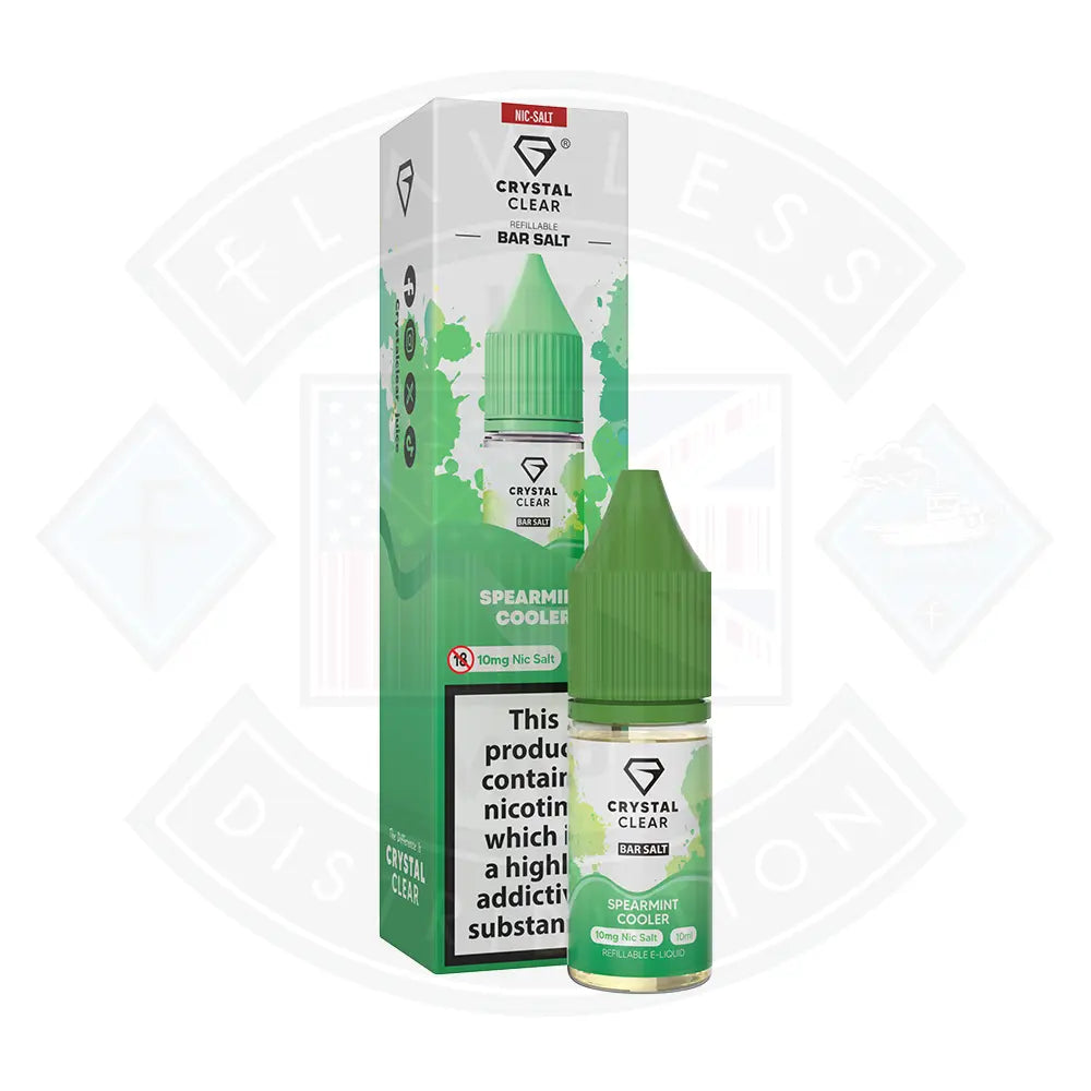 Crystal Clear Bar (10mg) Nic Salts 10ml