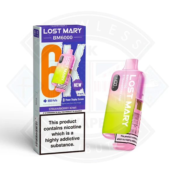 Lost Mary BM6000 Disposable Vape Device 20mg