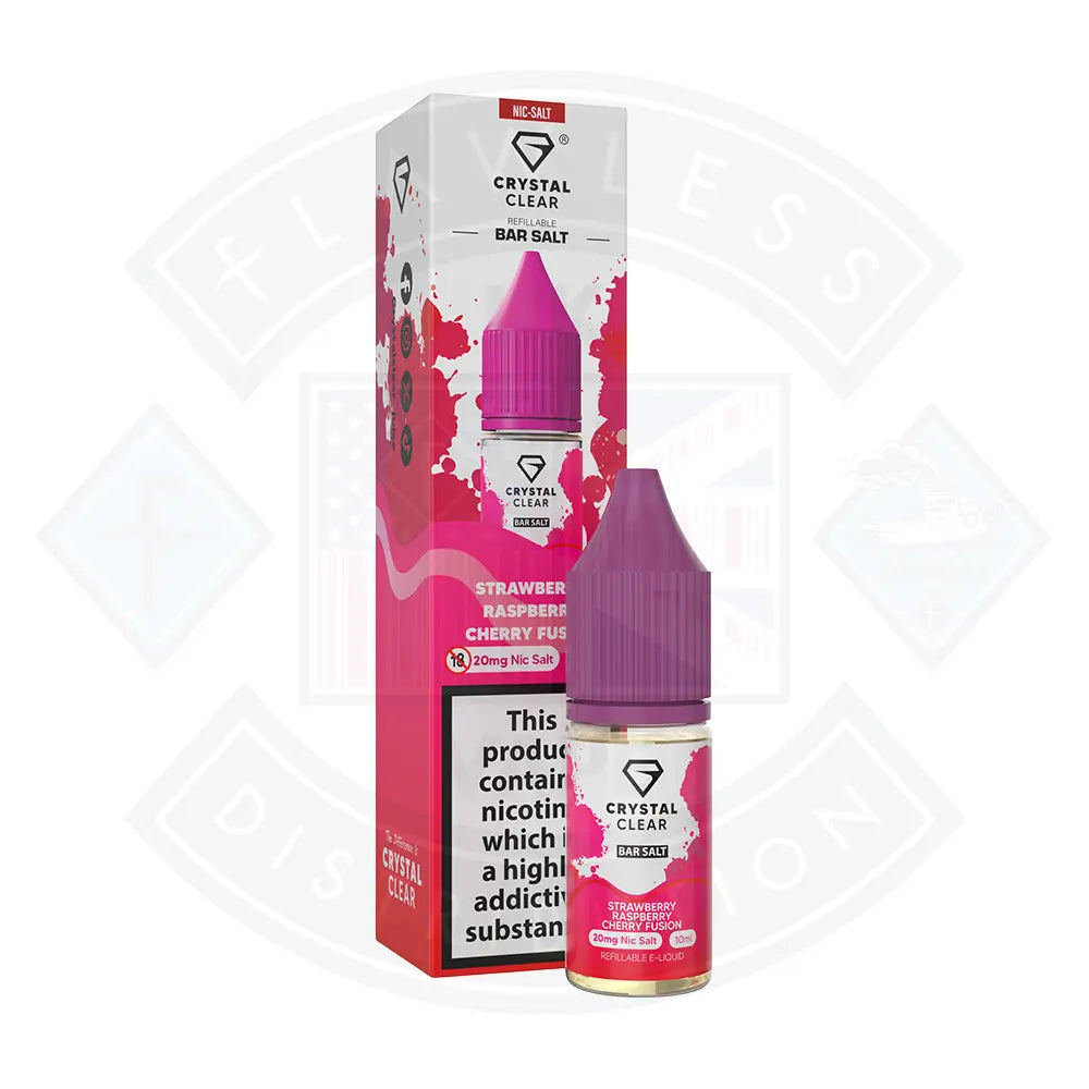 Crystal Clear Bar (20mg) Nic Salts 10ml