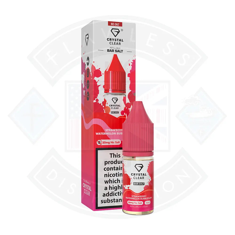 Crystal Clear Bar (20mg) Nic Salts 10ml