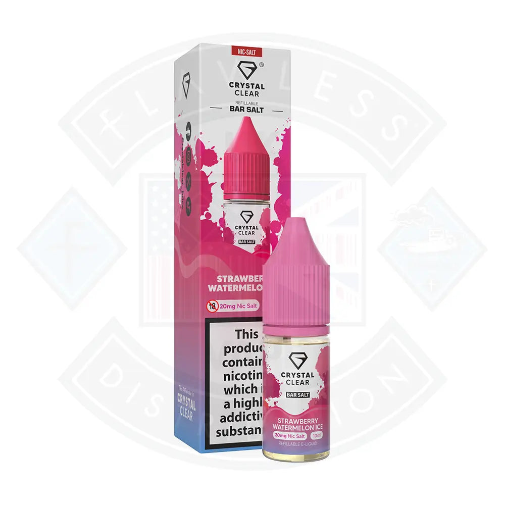 Crystal Clear Bar (20mg) Nic Salts 10ml