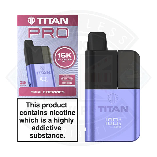 Titan Pro 15K Prefilled Vape Kit