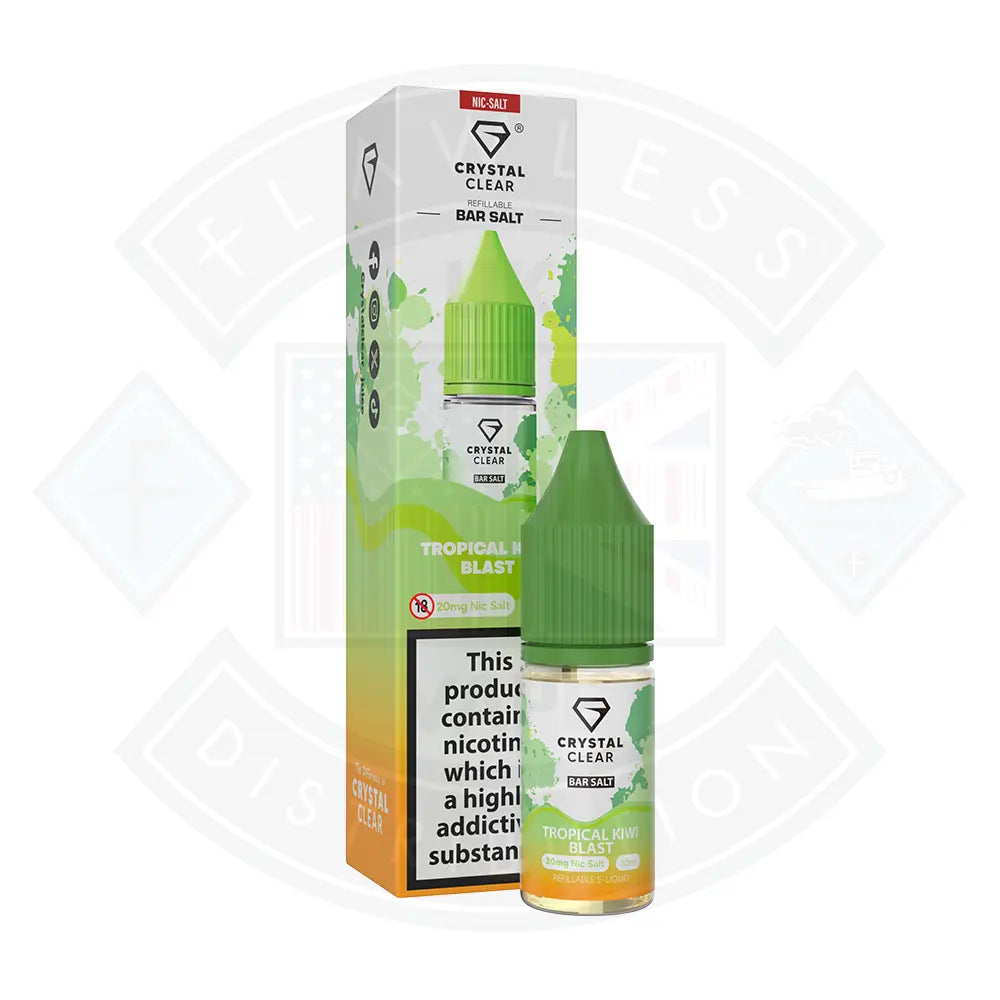 Crystal Clear Bar (20mg) Nic Salts 10ml