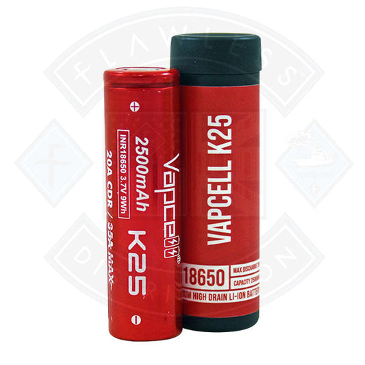 Vapcell K25 18650 Battery 2500mAh