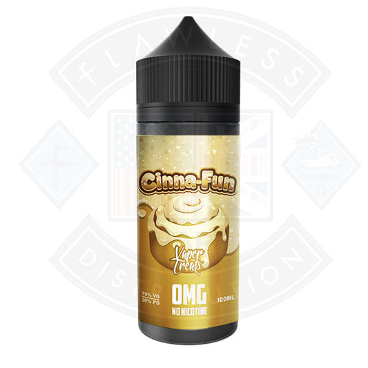 Vaper Treats - Cinnafun 0mg 100ml Shortfill