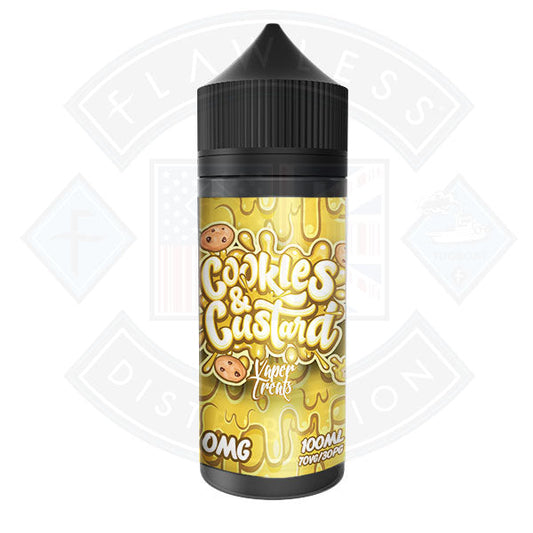 Vaper Treats - Cookies and Custard 0mg 100ml Shortfill