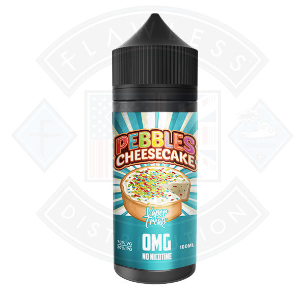 Vaper Treats - Pebbles Cheesecake 0mg 100ml Shortfill