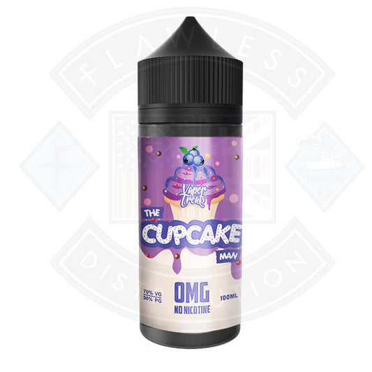 Vaper Treats - The Cupcake Man Blueberry 0mg 100ml Shortfill