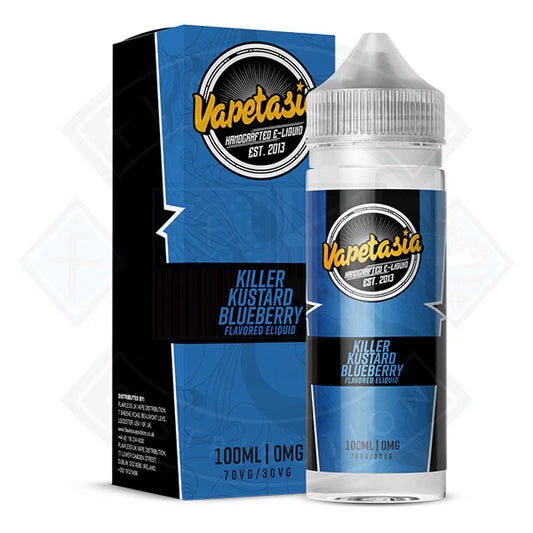 Vapetasia - Killer Kustard Blueberry 100ml 0mg