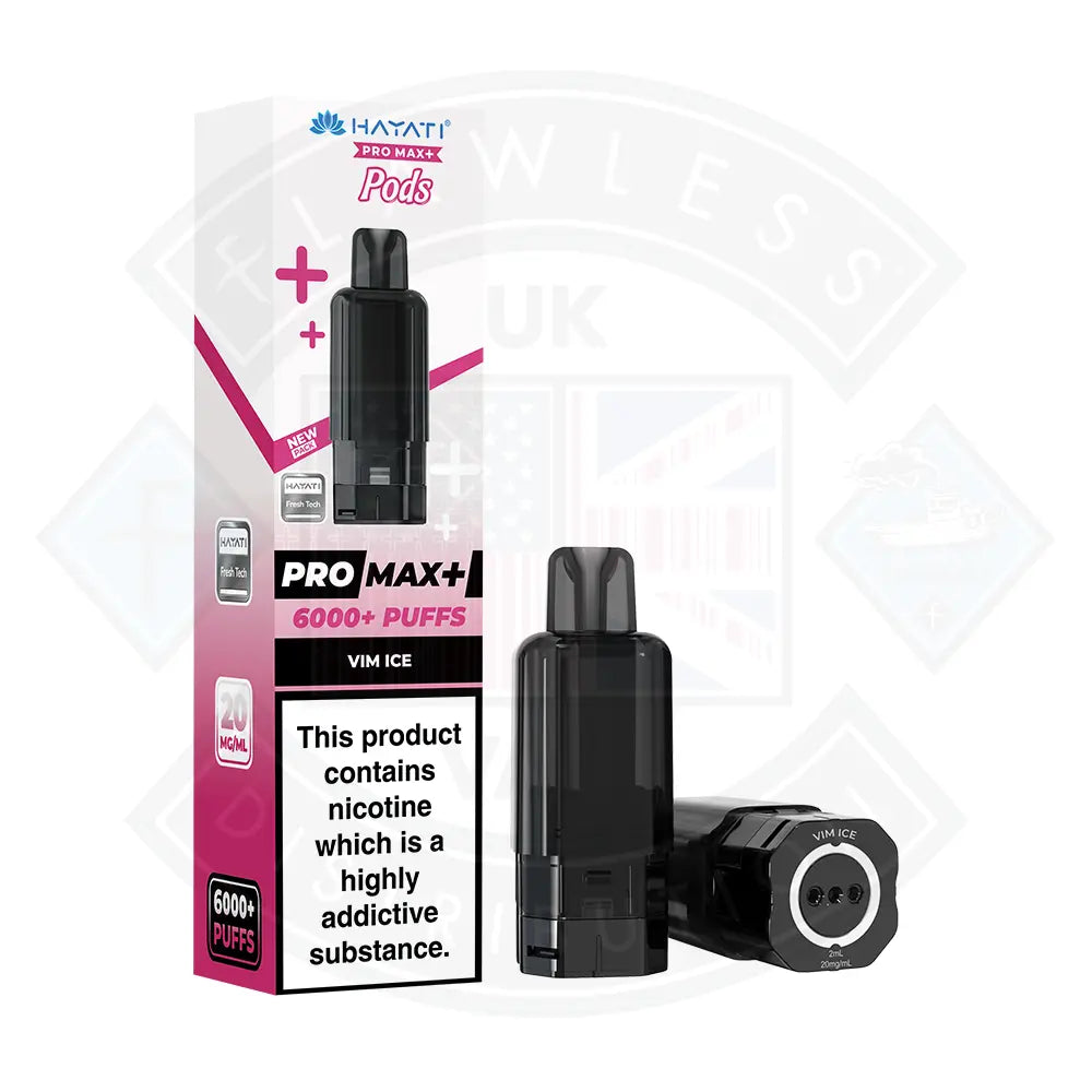 Hayati Pro Max 6000+ Pods 20mg