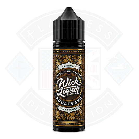 Wick Liquor Boulevard Shattered 0mg 50ml Shortfill E-liquid