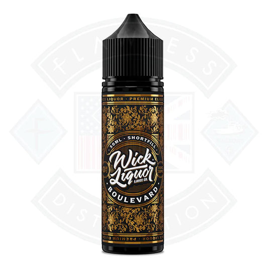 Wick Liquor Boulevard 0mg 50ml Shortfill E-liquid