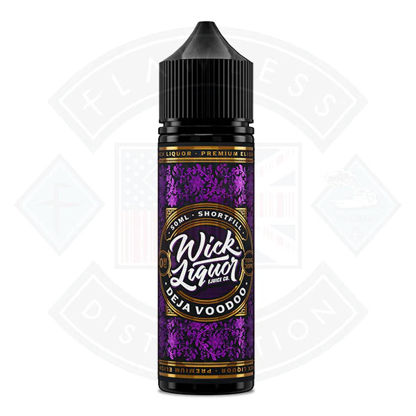 Wick Liquor Deja Voodoo 0mg 50ml Shortfill E-liquid