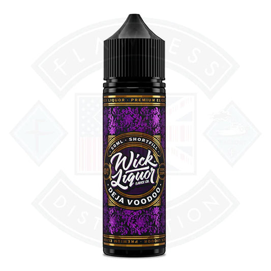 Wick Liquor Deja Voodoo 0mg 50ml Shortfill E-liquid