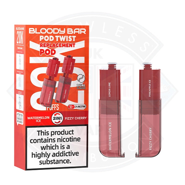 Bloody Bar Pod Twist 20K Prefilled Pods + Refill Containers