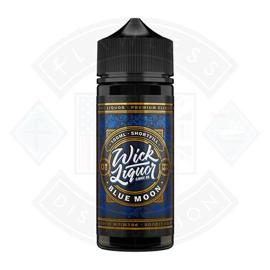 Wick Liquor Blue Moon 0mg 100ml Shortfill E-liquid