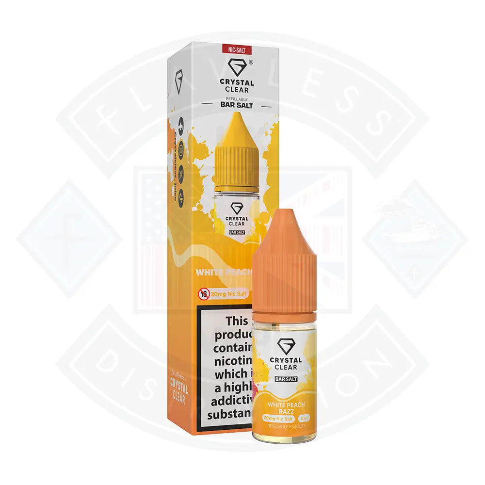 Crystal Clear Bar (20mg) Nic Salts 10ml