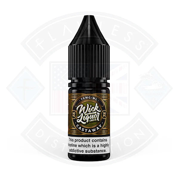 Wick Liquor Salts Castaway 10ml E-liquid